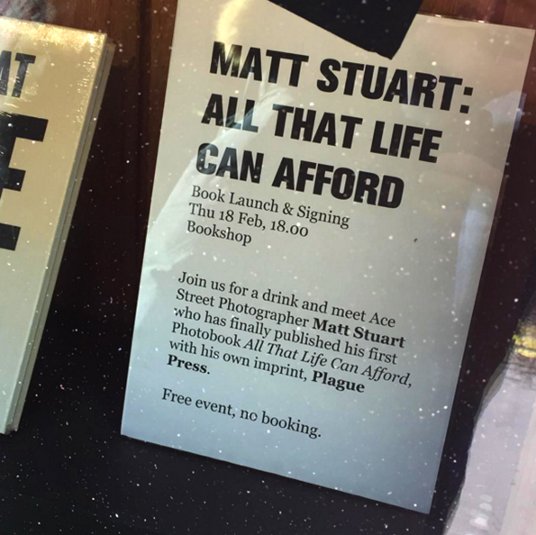 Matt Stuart Plague Press Book Launch