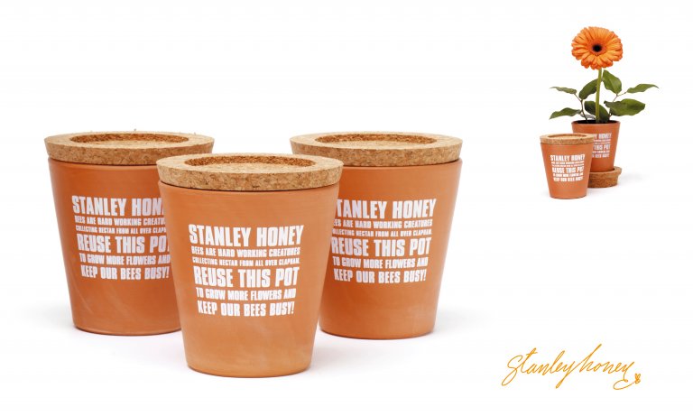 Stanley Honey packaging by Dana Robertson featured in A Smile In The Mind