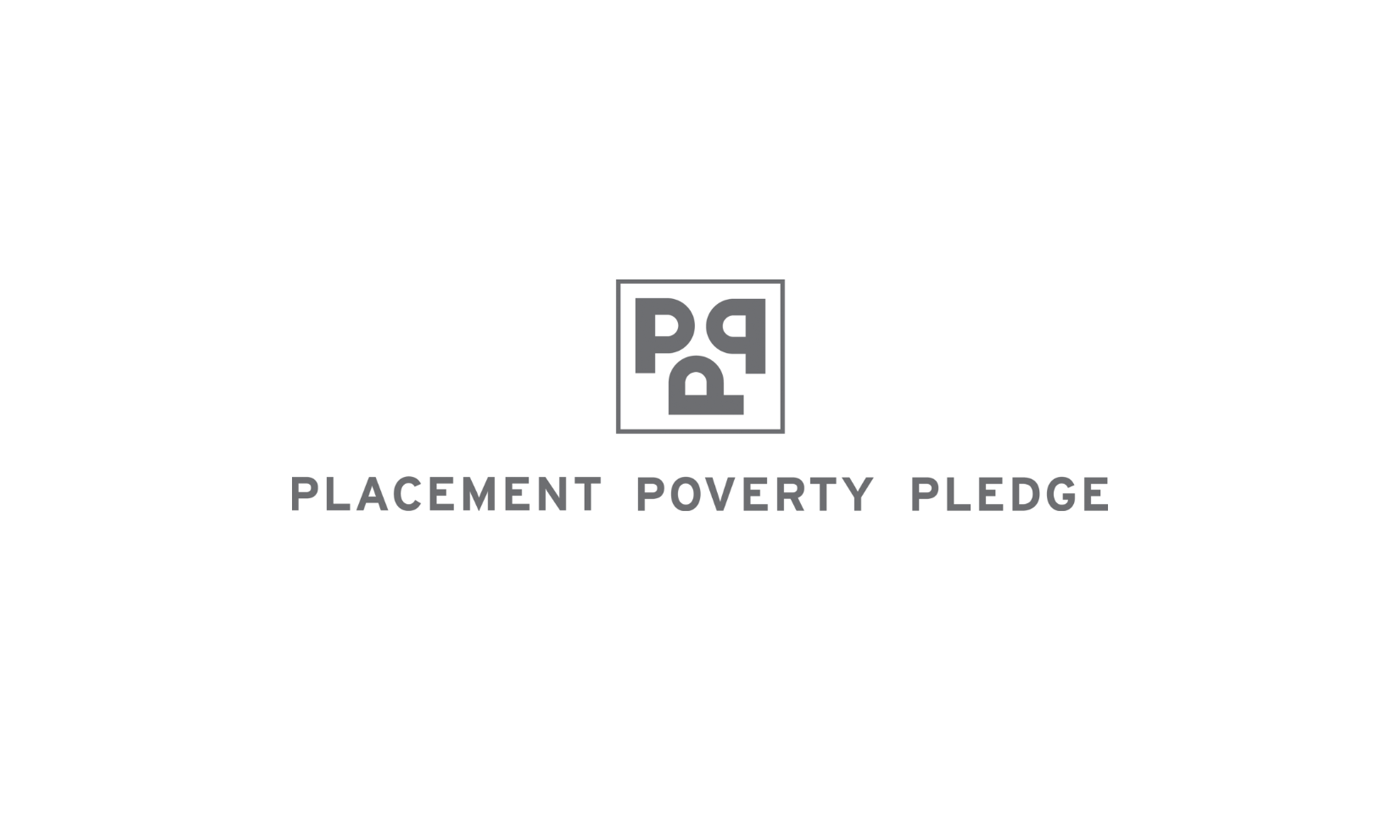 Neon sign-up to placement poverty pledge