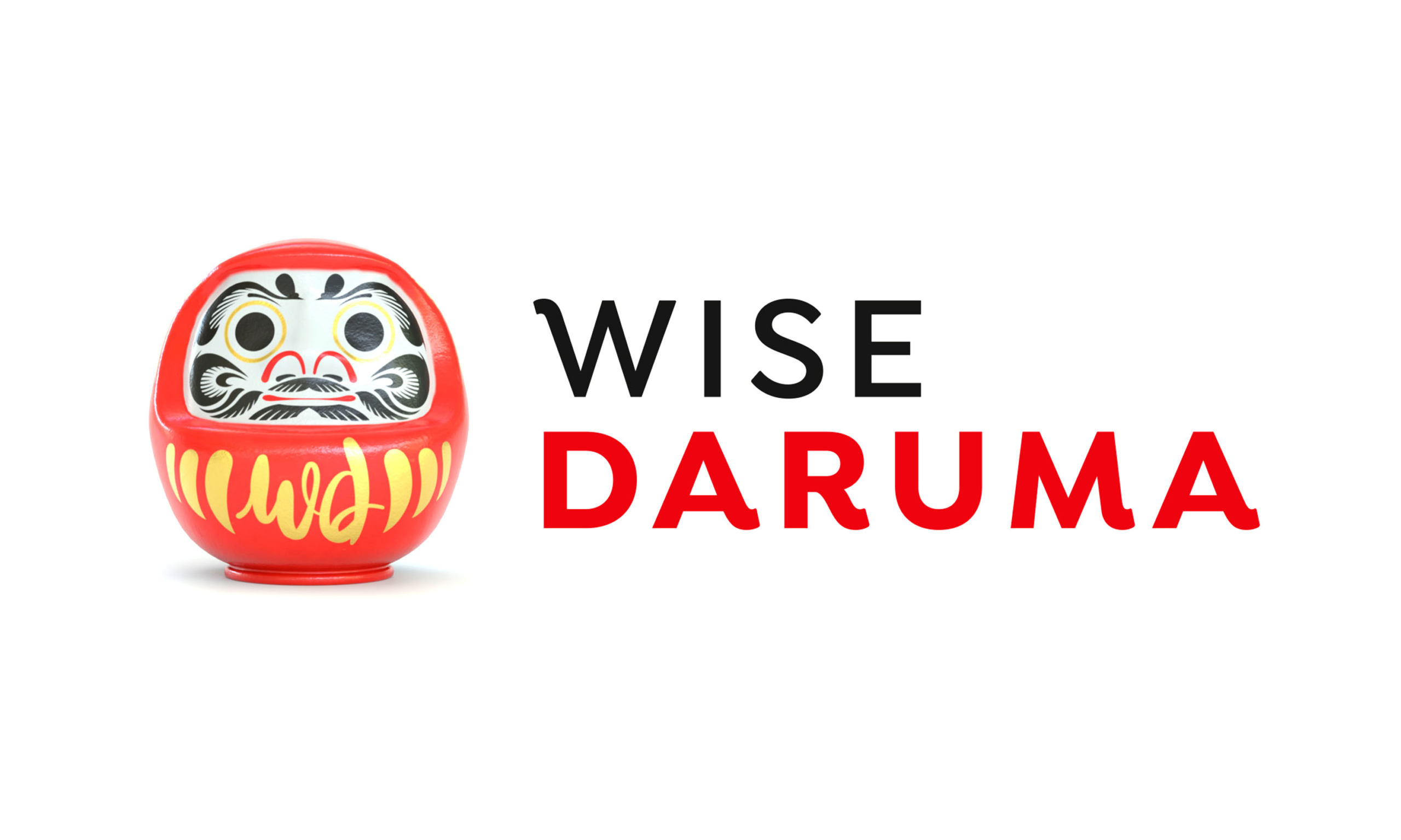 Neon brand consultancy creates the new brand for Wise Daruma